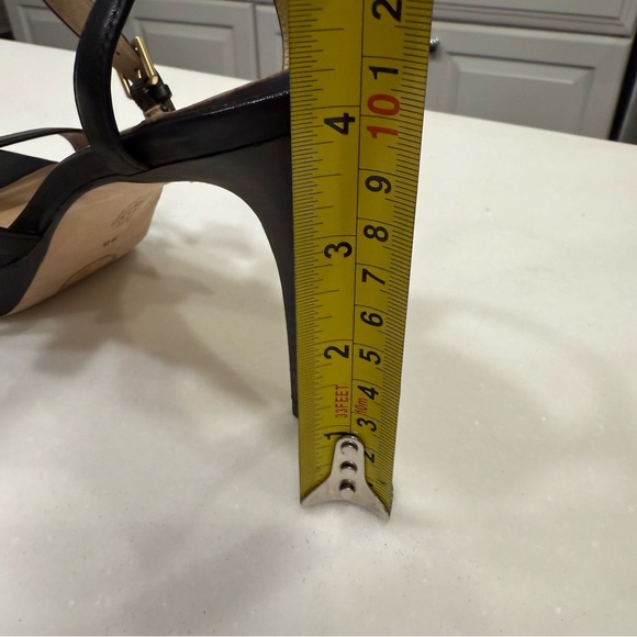 Lauren Ralph Lauren Kerri Leather Strappy Sandals Shoes Black Size 8 New $175 - Picture 13 of 13